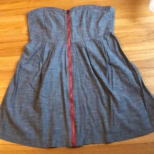 Summer strapless dress